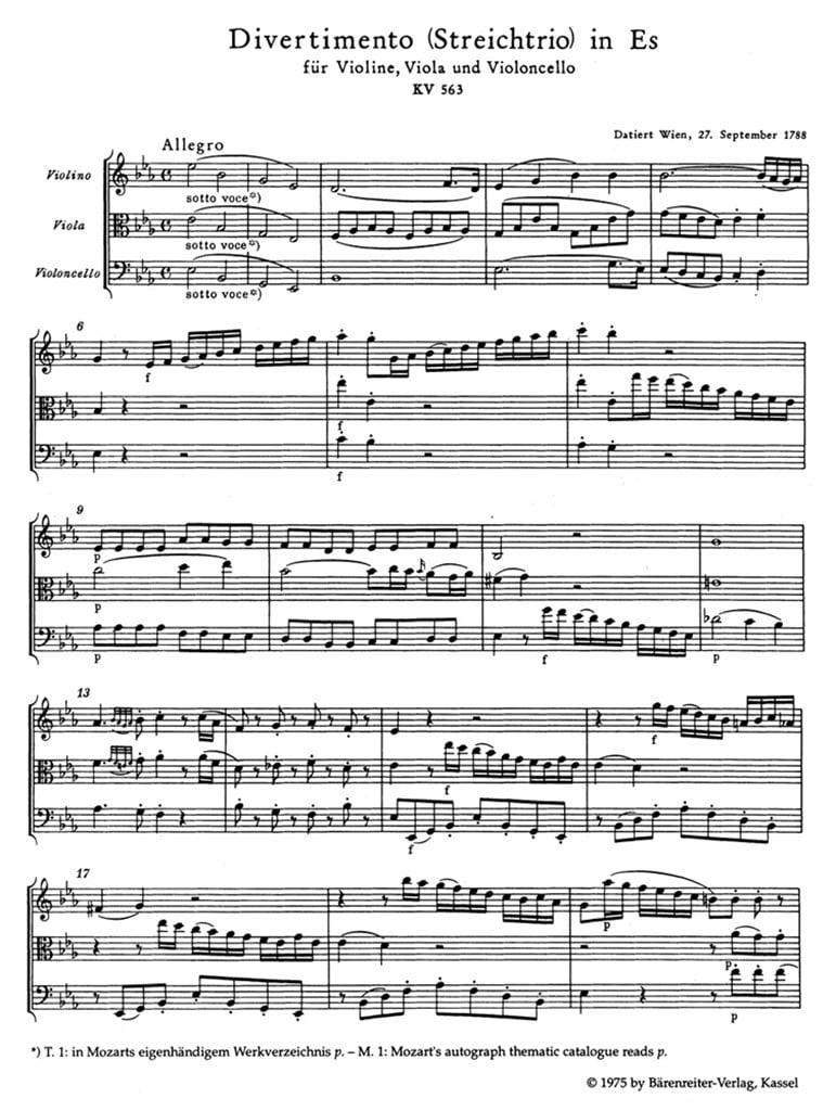 Trios for Strings and Winds